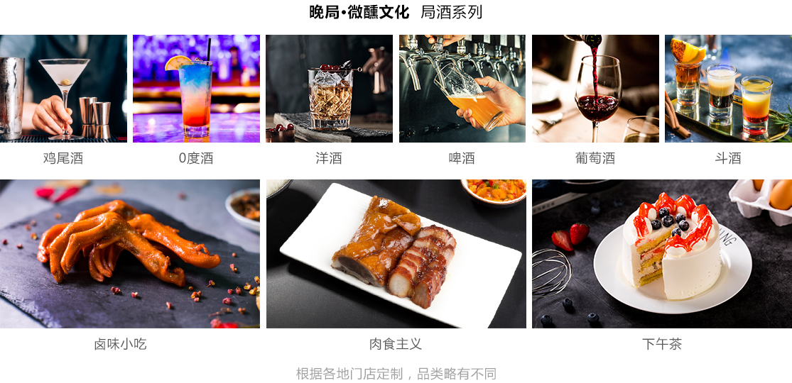 晚局菜品